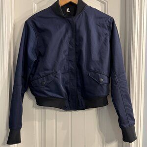 Under Armour Misty Copeland Opening Night Bomber Jacket Medium Blue